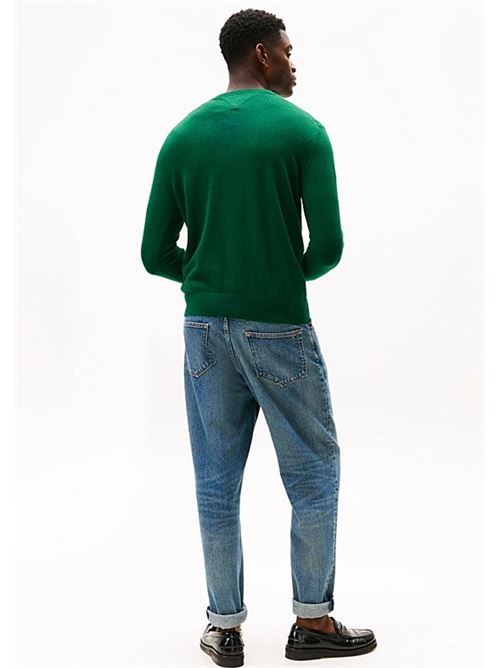 pima org ctn cashmere crew neck Tommy Hilfiger | MW0MW28046MQ8.MQ8